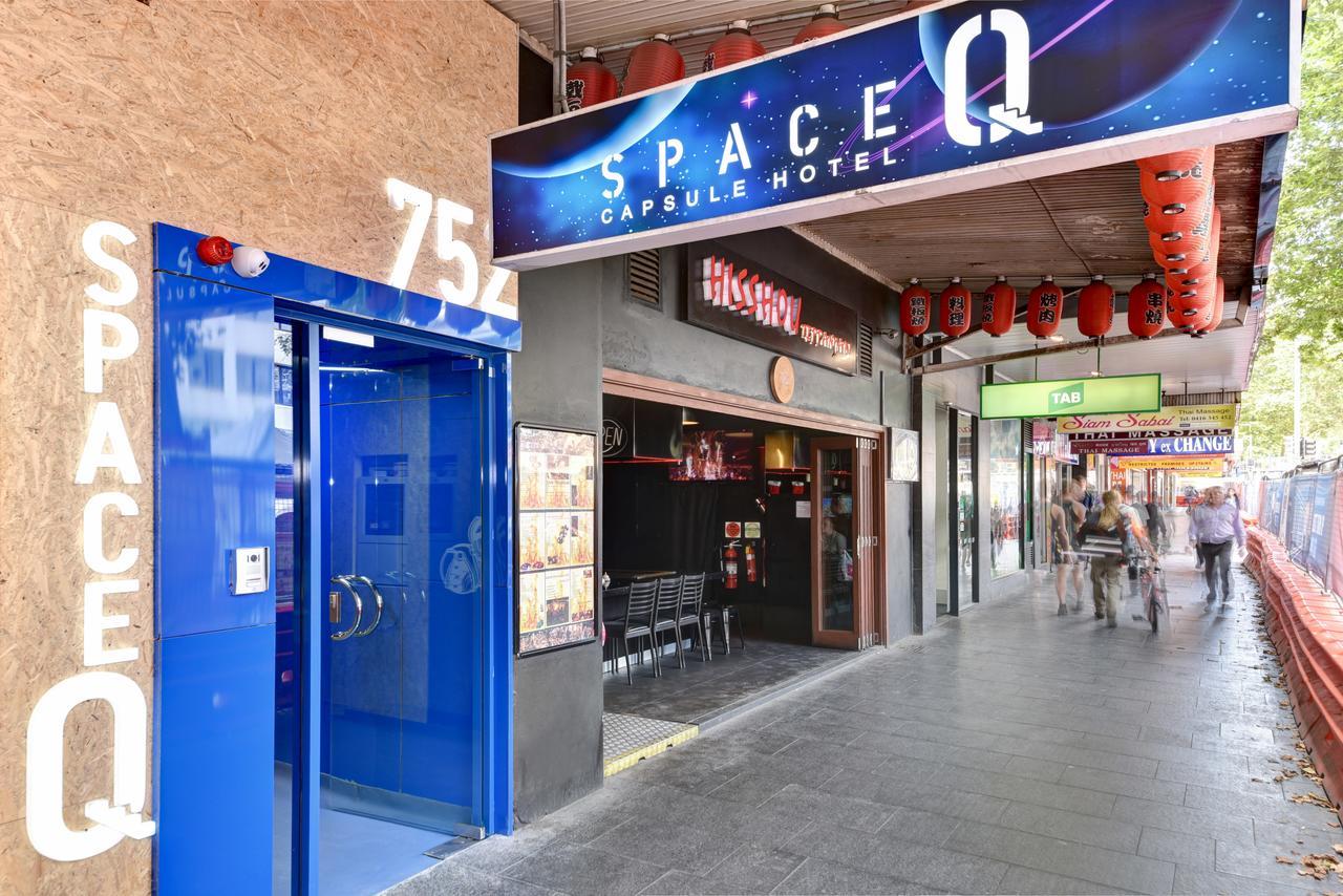 Space Q Capsule Hotel Sydney Exterior foto