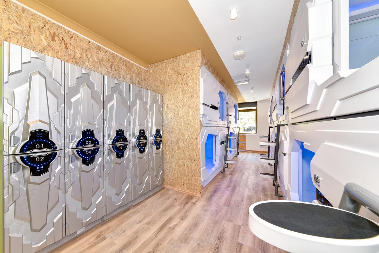 Space Q Capsule Hotel Sydney Exterior foto